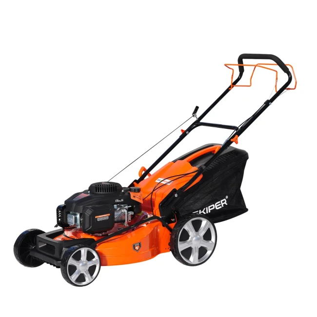 Газонокосилка бензиновая SKIPER GW511S (51 см, самох, Loncin 5лс, мульч, стал.дека, тр-cб.70л, +НОЖ) Артикул: SGW511S.00 - фото