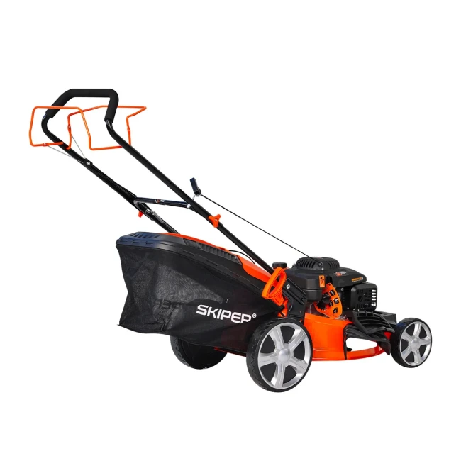 Газонокосилка бензиновая SKIPER GW511S (51 см, самох, Loncin 5лс, мульч, стал.дека, тр-cб.70л, +НОЖ) Артикул: SGW511S.00 - фото2