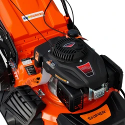 Газонокосилка бензиновая SKIPER GW511S (51 см, самох, Loncin 5лс, мульч, стал.дека, тр-cб.70л, +НОЖ) Артикул: SGW511S.00 - фото3